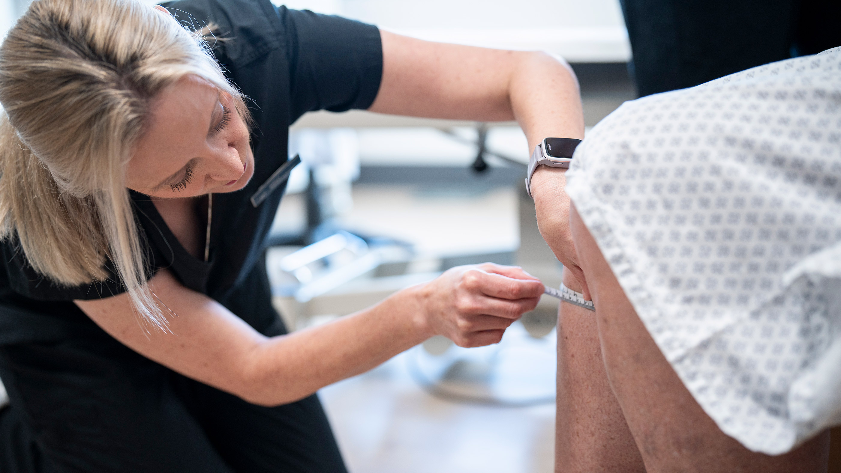 Specialist guiding compression measurement